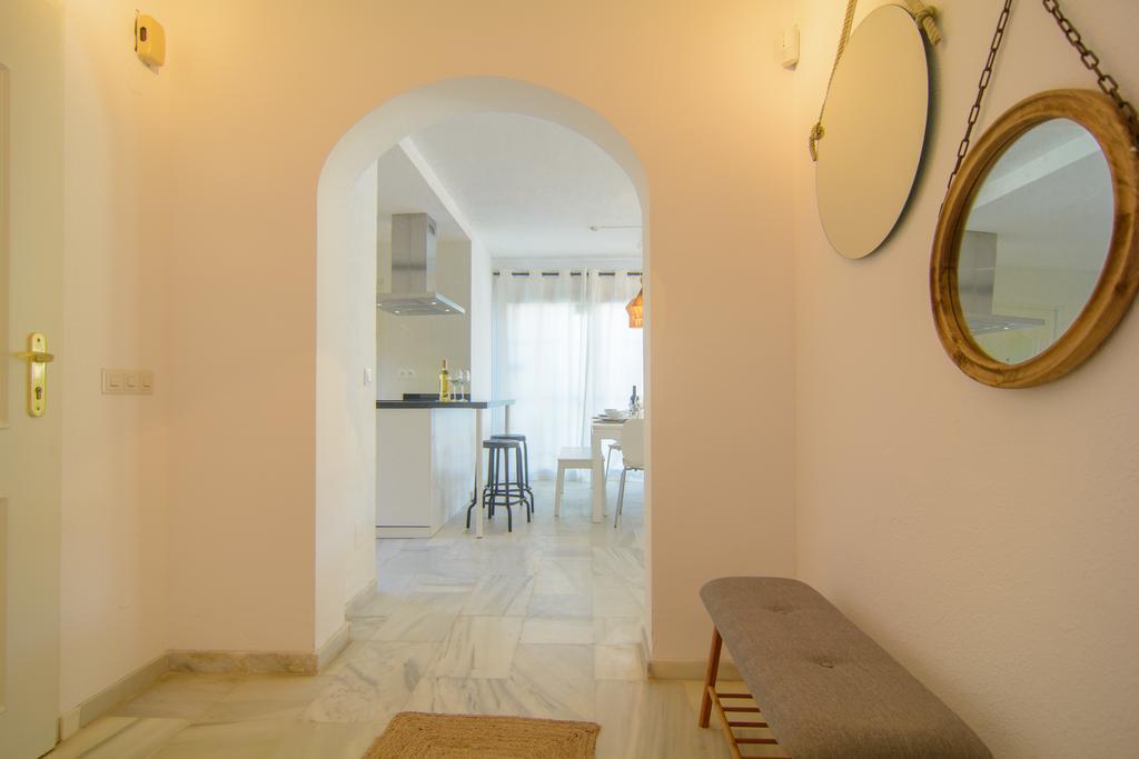 Typical Beach House Las Chapas Playa With Heated Pool Марбелья Экстерьер фото